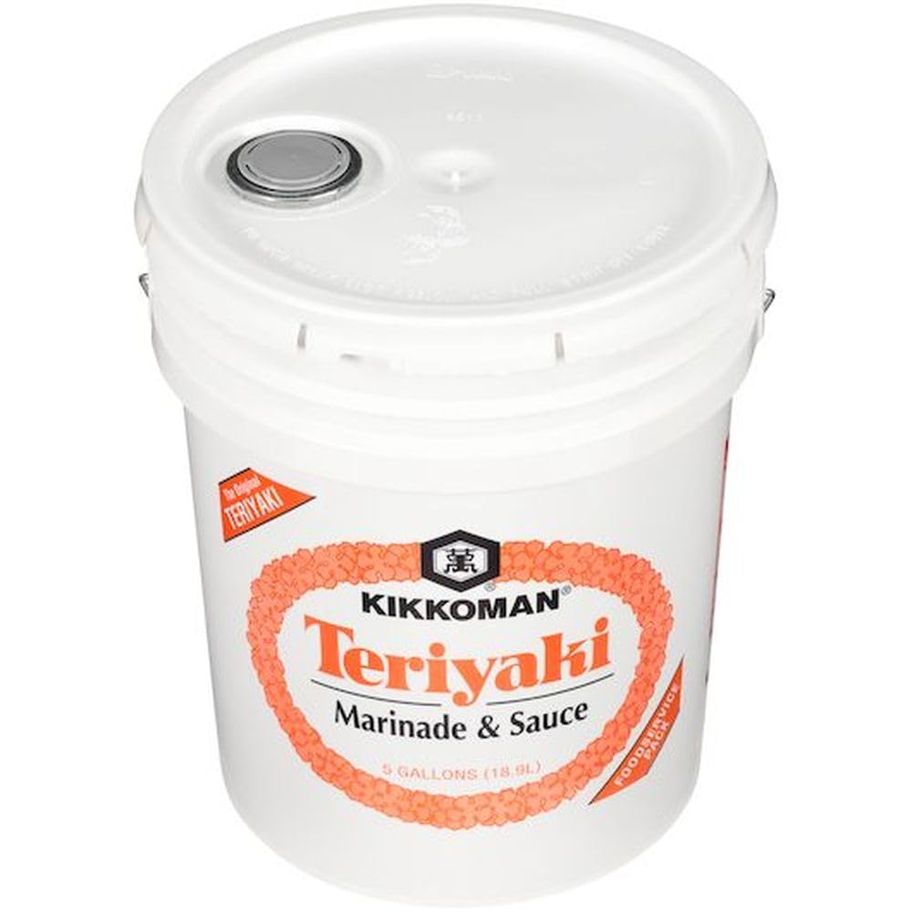 Teriyaki Marinade and Sauce by Kikkoman – 5 Gallon