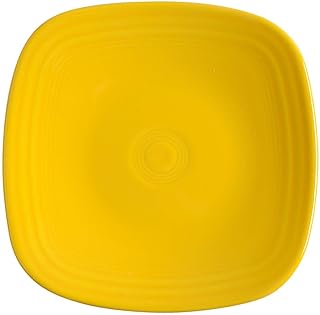 Homer Laughlin Fiesta Square Salad Plate, Daffodil