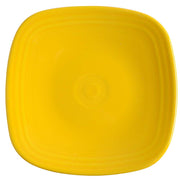 Fiesta Square Salad Plate by Homer Laughlin – Large, Ceramic, Daffodil, Model 14197916