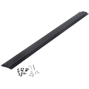 Workbench Stringer-Black by Global Industrial – 55.5"L x 60"W x 6"H, Steel, Black, Model 255221BK
