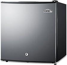 Summit 18” Mini Fridge, Stainless Steel - MB42SS | 1.6 cu.ft. Capacity, Compact Refrigerator, Countertop Fridge