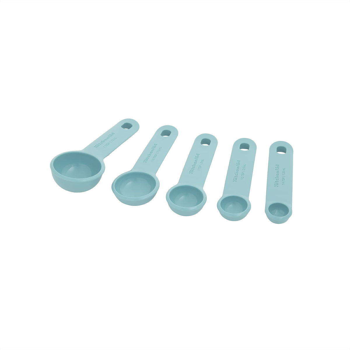 KitchenAid Aqua Sky / Set Of 5 / 25.0 milliliters Spoons