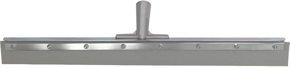 18" Gray Non-Marking Floor Squeegee, Rubber Refill