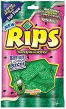 Rips Bite Size Watermelon Licorice Candy Pieces, 4 Ounce -- 12 per case.