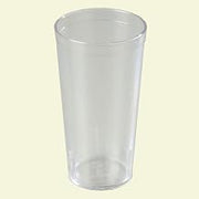 Carlisle 20 oz. SAN Plastic Stackable Tumbler in Clear (Case of 24)
