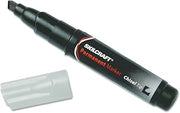 AbilityOne 7520009731059 - Large Permanent Marker - Chisel Tip - Black Ink - 12 units