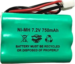 34-051 ITI 34051 6HR-AAAU 6HRAAAU 7.2v 750mAh Ni-MH Battery Pack Replacement for Security Alarm System 6HRAAAU34051