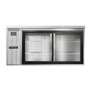 BBC69S-SS-SGD Two Section Sliding Glass Door Refrigerated Back Bar Cooler by Continental Refrigerator – Commercial Grade