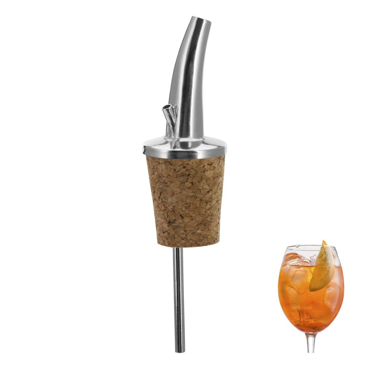 2 Piece Pourers Gastro by Westmark – A, 1 liters, Brass, Silver, Pack of 2