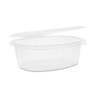 PCTYCA910480000 - EarthChoice PET Hinged Lid Deli Containers by PACTIV – 48.0 ounces, Polyethylene Terephthalate (PET), Clear, Model 1016393