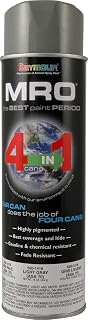 Seymour of Sycamore 620-1418 20 oz Industrial Mro High Solids Spray Paint44; Light Machinery Gray - Pack of 6