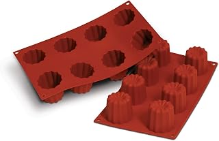 Silikomart Bordelais Cake Mould, 55mm, Terracotta