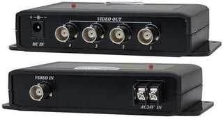 Speco Technologies Speco VIDDIST 1 in/4 Out Video Distribution Amplifier 1 Input to 4 Output Video Bnc Splitter