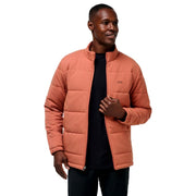 Mens Climate Drop Jacket Heather Copper M by TravisMathew – Polyester, Heather Copper, Model 1MZ270