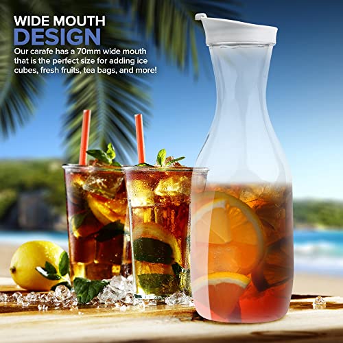 Stock Your Home 4 / 50 Ounce / Clear Carafes