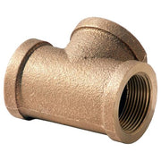 1-1/4" Brass Tee by Merit Brass – Brass, Red,Yellow, Model XNL106-20