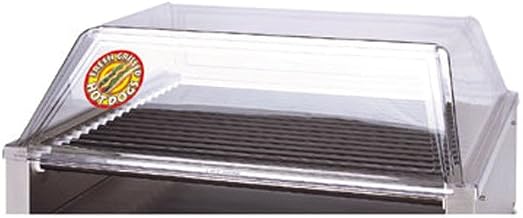 APW Wyott 24-1/4 x 19-1/2 x 9 Polycarbonate Single Door Sneeze Guard