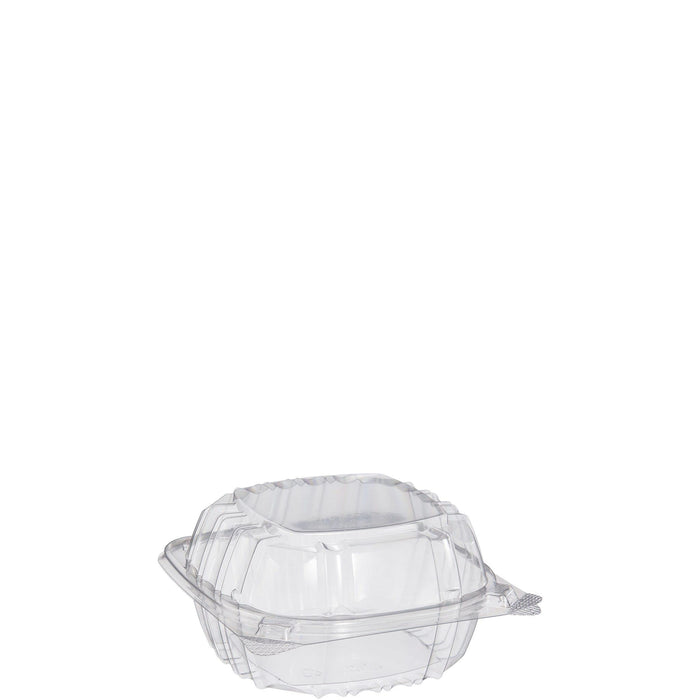 Dart C57PST1 OPS 6 in Clear Hinged Container, 6.0 X 5.8 in (Case of 500)