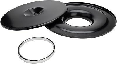 Allstar Performance Flat 14in Air Cleaner Kit Black