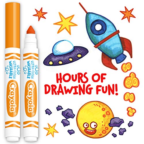 Crayola Orange / 12 Count (Pack of 1) / classic Coloring Pens & Markers