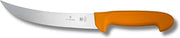 Victorinox Coltello da cucina leggero Swibo, lama normal di 22 cm, manico in nylon, nero