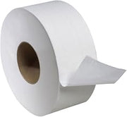 Tork TJ0922A Universal Jumbo 2-Ply Toilet Tissue Roll, White