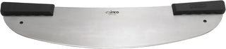 Winco 20" Black Plastic Pizza Knife, Rocker with Handle