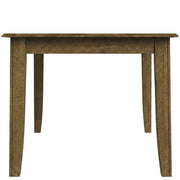Toasted Java 3-Leaf Extension Dining Table by Starlight Canyon Home – Solid Asian Hardwood, Brown
