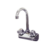 4" Splash Mount Faucet by Advance Tabco – Brass, Silver, Model K-59-EC