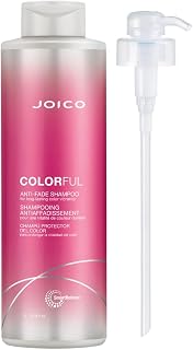 Joico Colorful Anti-Fade Shampoo | For Color-Treated Hair | Preserve Hair Color & Vibrancy Long-Term | Boost Shine & Reduce Breakage | Sulfate Free | With Camellia Oil & Pomegranate Extract