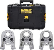 DEWALT Compact IPS Press Jaws Kit, 1/2In. - 1-1/4In., IPS Kit for Press Tool with TOUGHSYSTEM 2.0 BOX (DCE212K)
