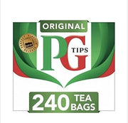 PG Tips Black Tea Original Tea Bags 240 Count (2 PACK)