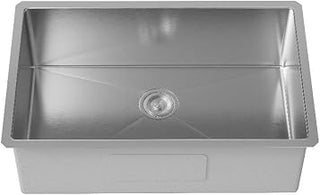 Elegant Kitchen and Bath Chester 19x32" Stainless Steel Kitchen Sink in Silver