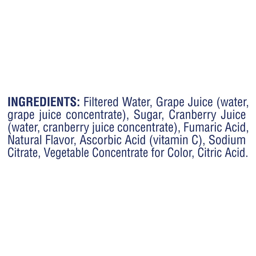 Ocean Spray Cran-Grape / 4 Fl Oz (Pack of 48) / 48 Fruit Juice