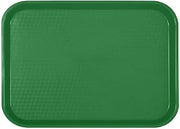 Thunder Group PLFFT1216GR First Food Tray, M, Green, 16.1 x 11.8 inches (41 x 30 cm), Serving Hamburger Buffet, Viking Commercial Use