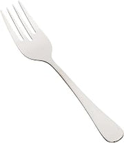 Winco 12-Piece Elite Salad Fork Set, 18-0 Stainless Steel, Silver | Dishwasher safe, Great for Cutting & Spearing Large Vegetables, Leafy Greens, Salads, Appetizers, Desserts and Table Service