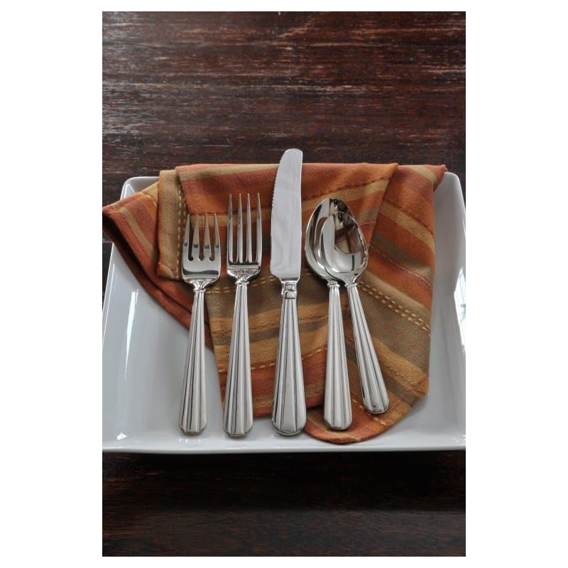 Unity S/S 9-1/2" 1-Piece Dinner Knife by Oneida – Stainless Steel, Silver, Pack of 12, Model 2347KPVF