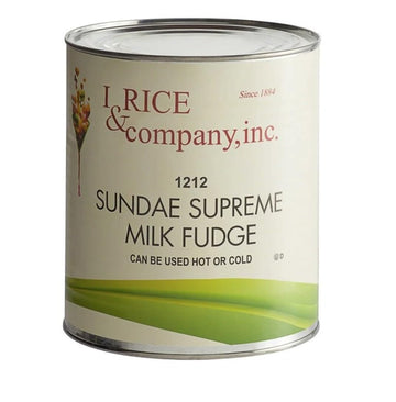 I.Rice & Company Sundae Supreme Hot Milk Fudge Topping by I Rice And Company – 160 Fl Oz (Pack of 1), brown, Model ICSSMF