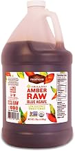 Madhava Amber Raw Agave Honey, 176 Ounce -- 4 per case.