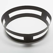 American Metalcraft GSC17 Round Crate Griddle Stand, Black