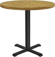 Correll Cafe and Breakroom Table with Medium Oak Finish BXT30R-06-09-06