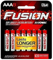 Rayovac Fusion Aaa 8-Pk