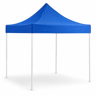 10x10 ft Blue Steel Instant Pop-Up Canopy Tent by Glownary – 10 Feet X 10 Feet, Polyester, Black, Model 554bp10x10b