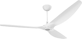 Big Ass Fans Haiku, 84", Smart Indoor Ceiling Fan, Aluminum Color Finishes (White)