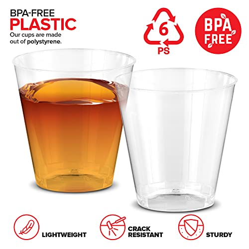 Stock Your Home 1000 Pack / 2.0 ounces / Clear Shot Glasses