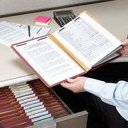 SMEAD Red / 1 / Letter Top Tab Classification Folders