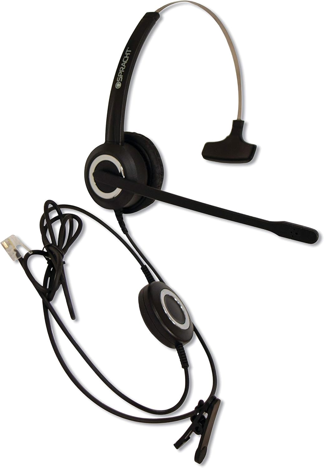 Spracht Black / Single Ear / 1 Headsets