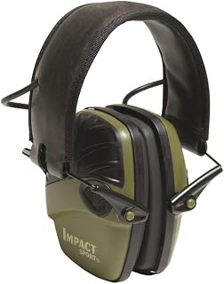 Howard Leight by Honeywell R-01526, Impact Sport Earmuffs, Olive Drab Green.
