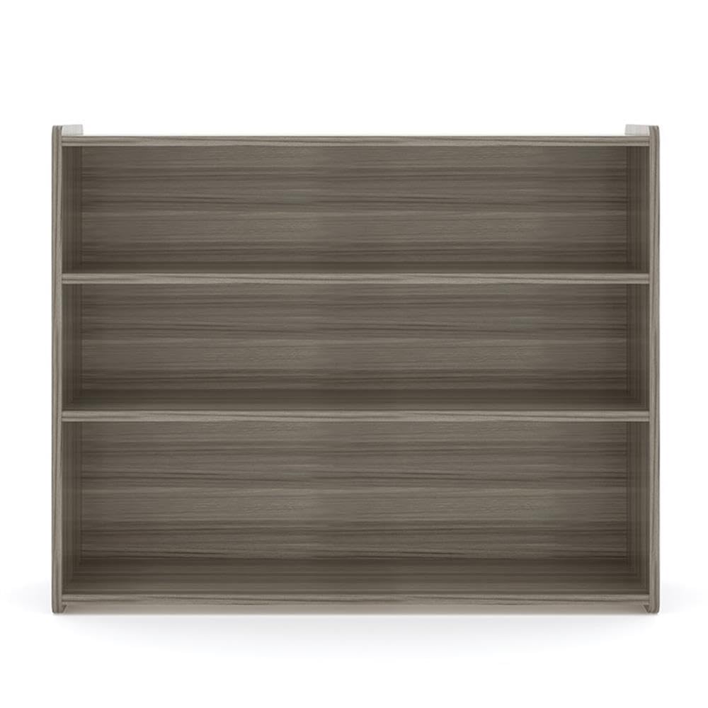 Contemporary Wood Composite School Age Shelf Storage in Gray by Tot Mate – Wood, Shadow Elm Gray, Model TM2306R.0W92