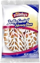 Mrs.Freshleys Jelly Swirl Honey Bun, 4 Ounce -- 54 per case.
